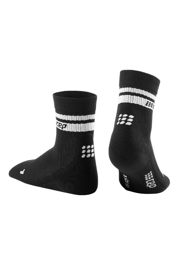 سي إي بي جوارب ضاغطة كلاسيكية من  بمنتصف الساق للرجال أسودأبيض